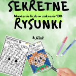 Sekretne Rysunki - MNOŻENIE w zakresie 100