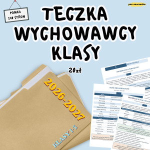 TECZKA WYCHOWAWCY KLASY - 2026-2027