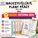 NAUCZYCIELSKIE PLANY PRACY - 2026-2027